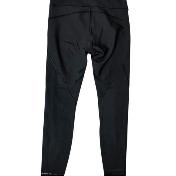 Athleta 2Pr Bundle leggings Sz S Black Green Capris Ankle Salutation Stash 7/8 - Picture 6 of 11